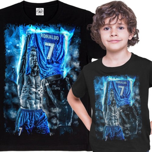 DZIECIĘCA KOSZULKA PIŁKA NOŻNA CRISTIANO RONALDO CR7 