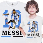 DZIECIĘCA KOSZULKA PIŁKA NOŻNA LIONEL MESSI ARGENTYNA