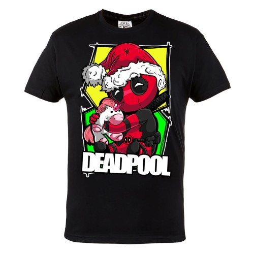 KOSZULKA ŚWIĄTECZNA MARVEL SANTA DEADPOOL JEDNOROŻEC UNICORN 2