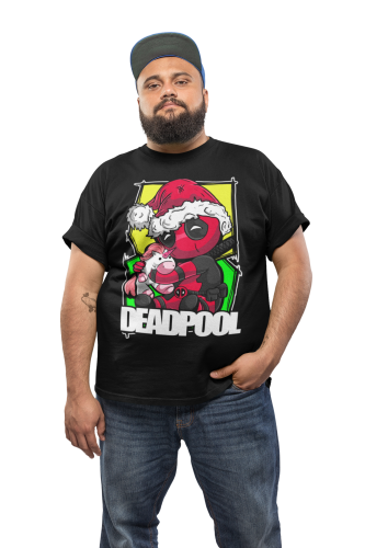 KOSZULKA ŚWIĄTECZNA MARVEL SANTA DEADPOOL JEDNOROŻEC UNICORN 3