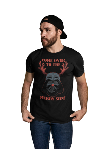 MĘSKA KOSZULKA ŚWIĄTECZNA STAR WARS MERRY SIDE 6