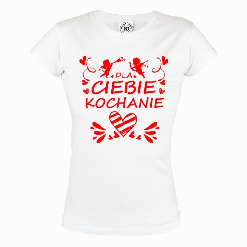 KOSZULKA WALENTYNKOWA PREZENT NA WALENTYNKI DLA NIEJ DLA CIEBIE KOCHANIE 2