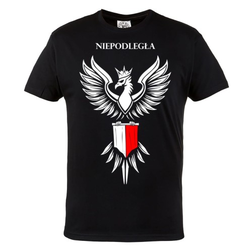 MĘSKA KOSZULKA PATRIOTYCZNA DZIEŃ NIEPODLEGŁOŚCI NIEPODLEGŁA POLSKA 2