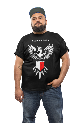 MĘSKA KOSZULKA PATRIOTYCZNA DZIEŃ NIEPODLEGŁOŚCI NIEPODLEGŁA POLSKA 3