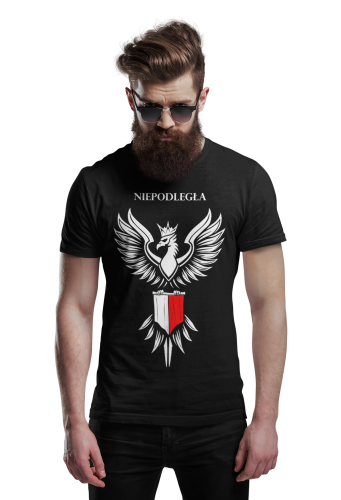 MĘSKA KOSZULKA PATRIOTYCZNA DZIEŃ NIEPODLEGŁOŚCI NIEPODLEGŁA POLSKA 4