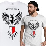 MĘSKA KOSZULKA PATRIOTYCZNA DZIEŃ NIEPODLEGŁOŚCI NIEPODLEGŁA POLSKA