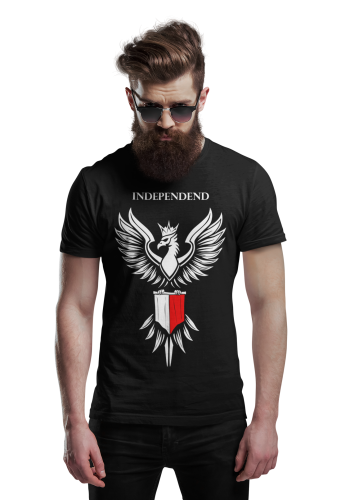 MĘSKA KOSZULKA PATRIOTYCZNA DZIEŃ NIEPODLEGŁOŚCI NIEPODLEGŁA POLSKA 4