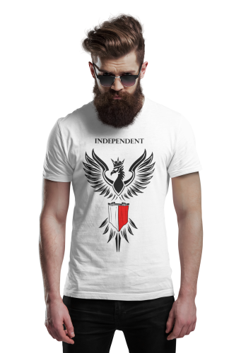 MĘSKA KOSZULKA PATRIOTYCZNA DZIEŃ NIEPODLEGŁOŚCI NIEPODLEGŁA POLSKA 4