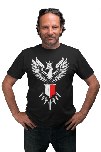 MĘSKA KOSZULKA PATRIOTYCZNA DZIEŃ NIEPODLEGŁOŚCI ORZEŁ POLSKA 5
