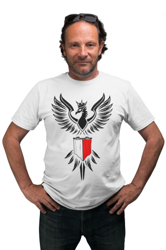 MĘSKA KOSZULKA PATRIOTYCZNA DZIEŃ NIEPODLEGŁOŚCI ORZEŁ POLSKA 5