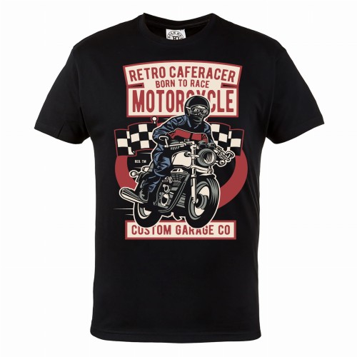  MĘSKA KOSZULKA MOTOCYKLOWA MOTOR RETRO CAFE RACER