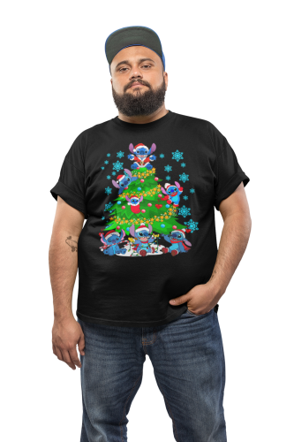 KOSZULKA ŚWIĄTECZNA CHOINKA CHRISTMAS TREE STICH 3