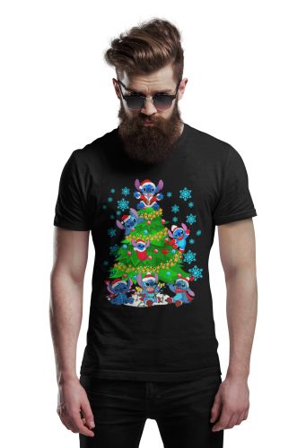 KOSZULKA ŚWIĄTECZNA CHOINKA CHRISTMAS TREE STICH 4