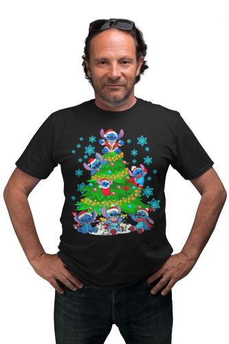 KOSZULKA ŚWIĄTECZNA CHOINKA CHRISTMAS TREE STICH 5