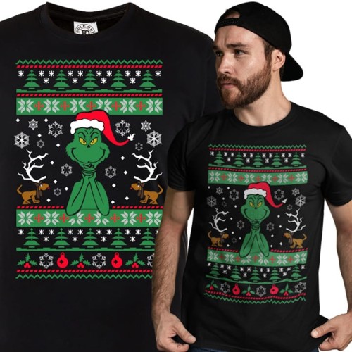 KOSZULKA ŚWIĄTECZNA GRINCH ŚWIĄT NIE BĘDZIE