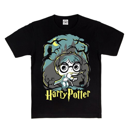 KOSZULKA DZIECIĘCA HARRY POTTER RÓŻDŻKA SOWA 1