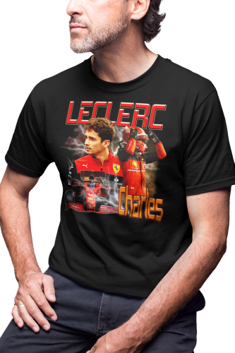 KOSZULKA MĘSKA FORMULA1 F1 CHARLES LECLERC