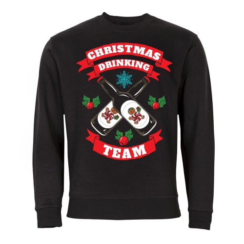 MĘSKA BLUZA ŚWIĄTECZNA BOŻE NARODZENIE CHRISTMAS DRINKING TEAM 1