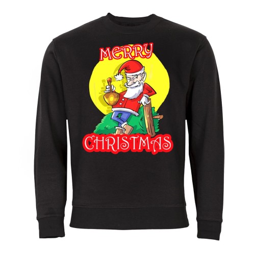 MĘSKA BLUZA ŚWIĄTECZNA BOŻE NARODZENIE NIEGRZECZNY MIKOŁAJ 1