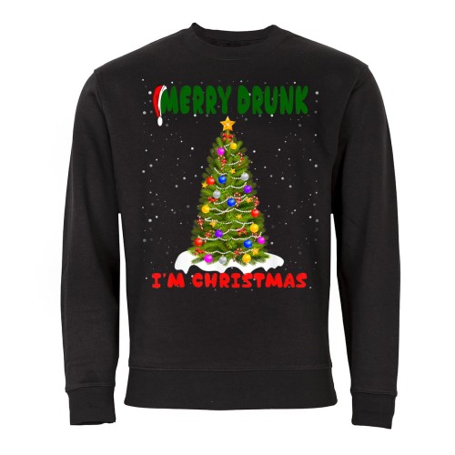 MĘSKA BLUZA ŚWIĄTECZNA BOŻE NARODZENIE CHOINKA 1