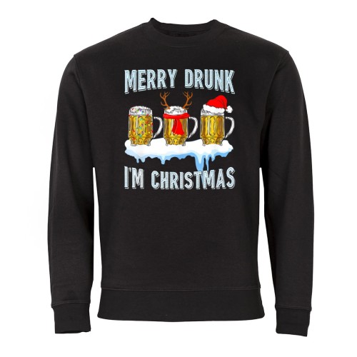 MĘSKA BLUZA ŚWIĄTECZNA BOŻE NARODZENIE ZIMOWE ŚWIĄTECZNE PIWA