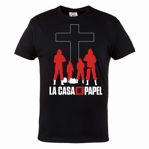 KOSZULKA MĘSKA DOM Z PAPIERU LA CASA DEL PAPEL 