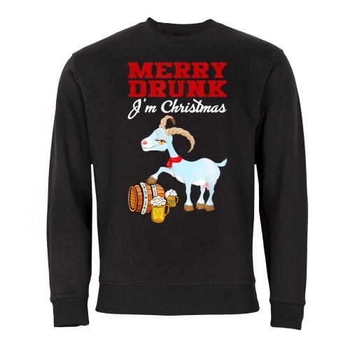 MĘSKA BLUZA ŚWIĄTECZNA BOŻE NARODZENIE MERRY DRUNK I'M CHRISTMAS 1