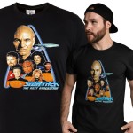 MĘSKA KOSZULKA SERIALOWA STAR TREK NASTĘPNE POKOLENIE