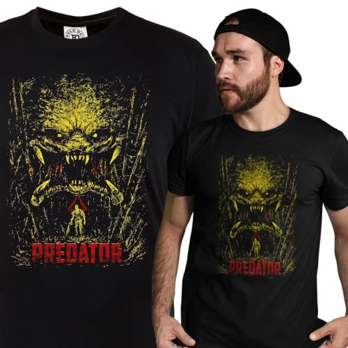 MĘSKA KOSZULKA FILMOWA PREDATOR 1