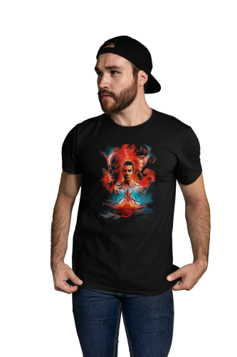 MĘSKA KOSZULKA SERIALOWA STRANGER THINGS ELEVEN 6