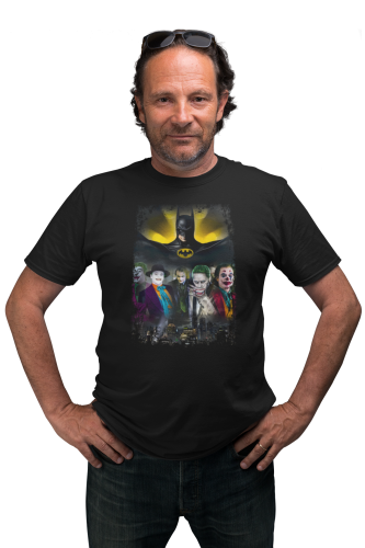 MĘSKA KOSZULKA FILMOWA BATMAN JOKER GOTHAM CITY 3