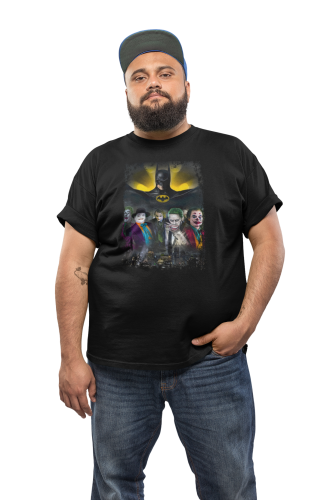 MĘSKA KOSZULKA FILMOWA BATMAN JOKER GOTHAM CITY 4