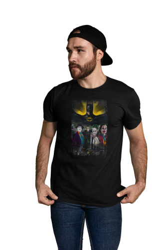 MĘSKA KOSZULKA FILMOWA BATMAN JOKER GOTHAM CITY 6