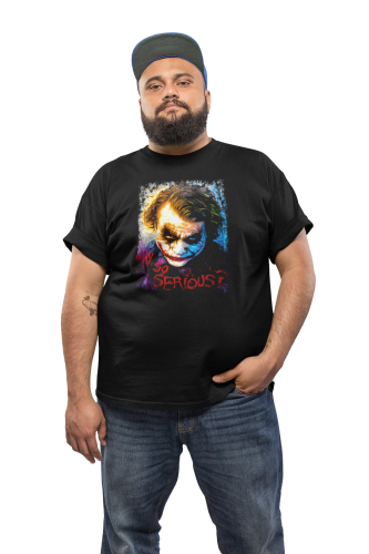 MĘSKA KOSZULKA FILMOWA JOKER WHY SO SERIOUS 3