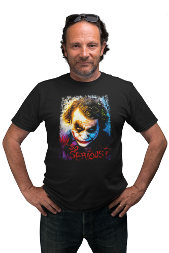 MĘSKA KOSZULKA FILMOWA JOKER WHY SO SERIOUS 5