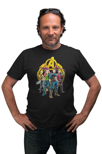 MĘSKA KOSZULKA FILMOWA MARVEL AVENGERS 5