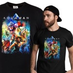 MĘSKA KOSZULKA FILMOWA AQUAMAN DC COMICS