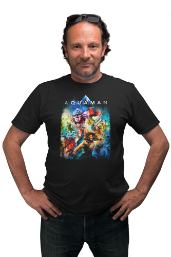 MĘSKA KOSZULKA FILMOWA AQUAMAN DC COMICS 5