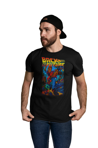 MĘSKA KOSZULKA FILMOWA POWRÓT DO PRZYSZŁOŚCI 6