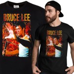 MĘSKA KOSZULKA FILMOWA BRUCE LEE MISTRZ SZTUK WALKI