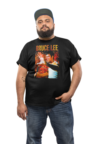 MĘSKA KOSZULKA FILMOWA BRUCE LEE MISTRZ SZTUK WALKI 3