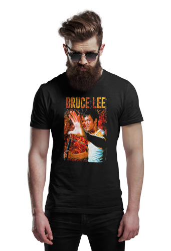 MĘSKA KOSZULKA FILMOWA BRUCE LEE MISTRZ SZTUK WALKI 4