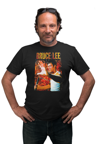 MĘSKA KOSZULKA FILMOWA BRUCE LEE MISTRZ SZTUK WALKI 5