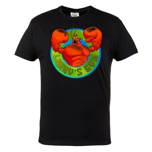 KOSZULKA MĘSKA NA SIŁOWNIĘ SPONGEBOB PAN KRAB LARRY'S GYM 2