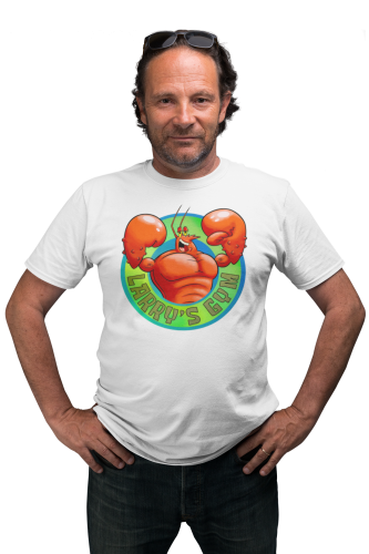 KOSZULKA MĘSKA NA SIŁOWNIĘ SPONGEBOB PAN KRAB LARRY'S GYM 5