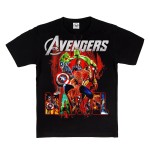 MĘSKA KOSZULKA MARVEL AVENGERS HULK IRON MAN