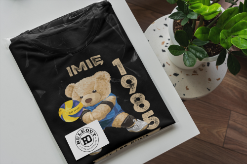 PERSONALIZOWANA KOSZULKA PREZENT NA URODZINY MIŚ SIATKARZ PODAJ IMIĘ I ROK 6