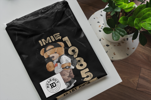 PERSONALIZOWANA KOSZULKA PREZENT NA URODZINY MIŚ SELFIE PODAJ IMIĘ I ROK 6