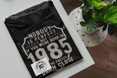 PERSONALIZOWANA KOSZULKA PREZENT NA 30 40 50 URODZINY PODAJ ROK 6