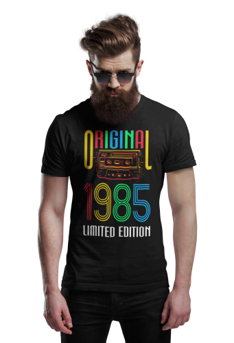 PERSONALIZOWANA KOSZULKA PREZENT NA 30 40 50 URODZINY RETRO LIMITOWANA EDYCJA PODAJ ROK 3